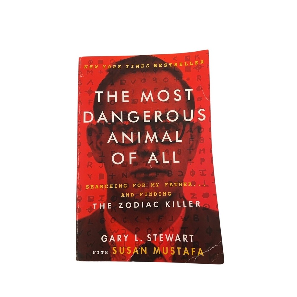 THE MOST DANGEROUS
ANIMAL OF ALL
THE ZODIAC KILLER Book Used